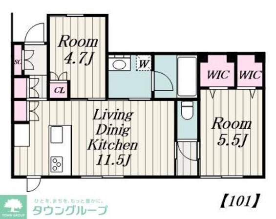 MAISON de FELIZ(メゾン・ド・フェリス)の物件間取画像